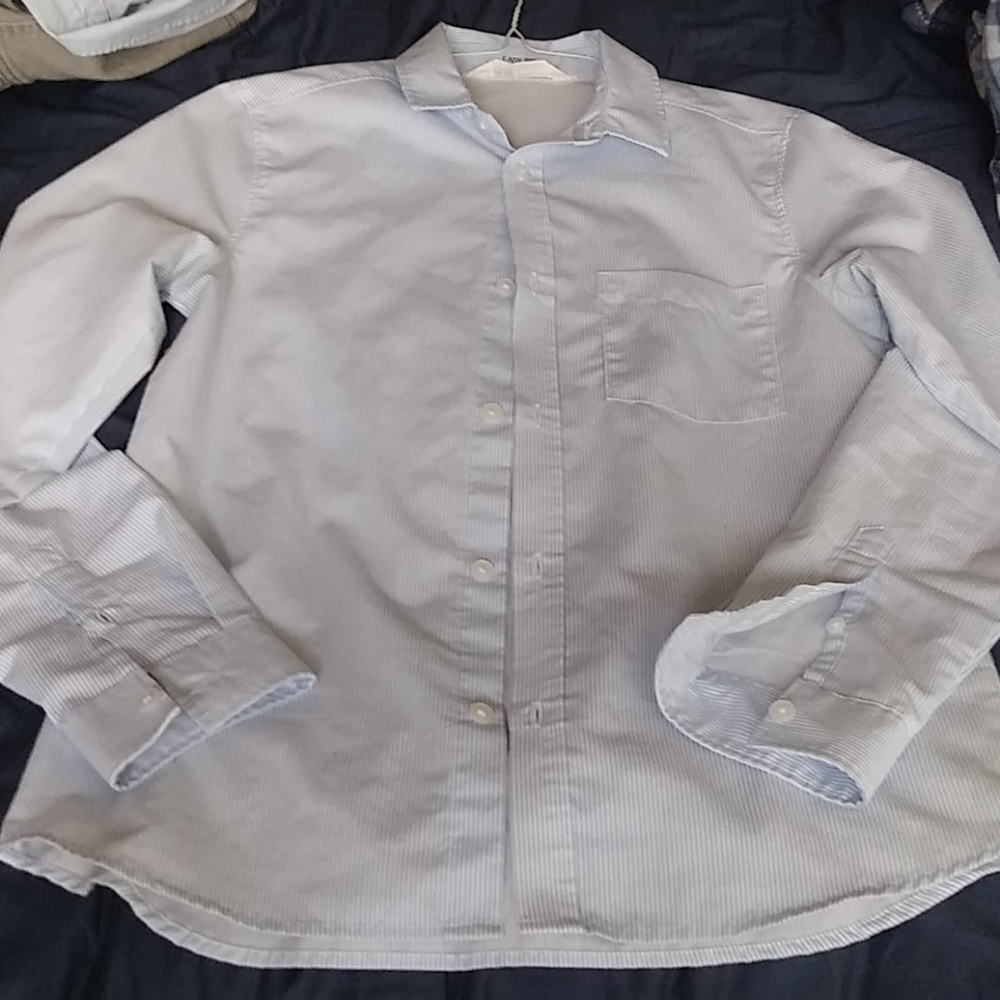 Stripe Collar Shirt